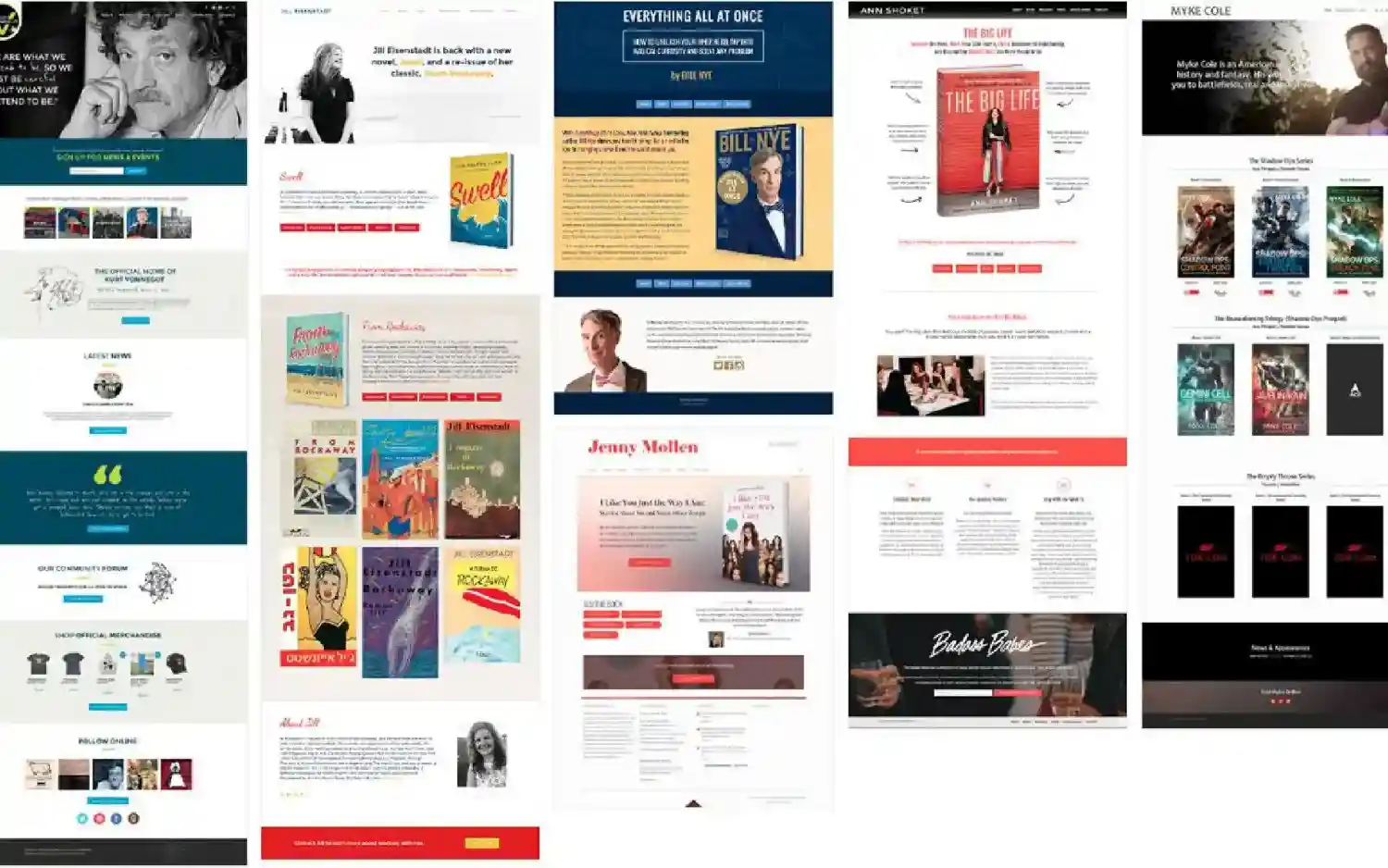 Personal author branding website services across the United States