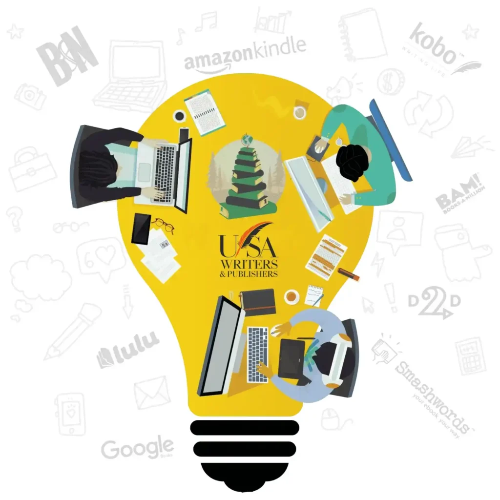 USA publishing company team helping authors succeed globally