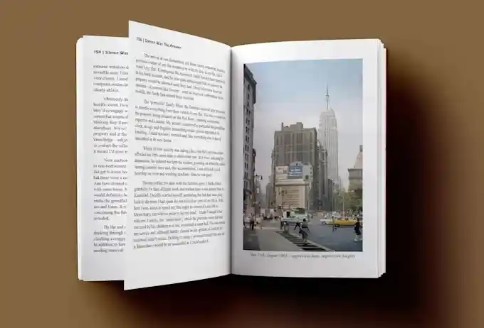 Formatted manuscript pages prepared for Amazon and US publishers