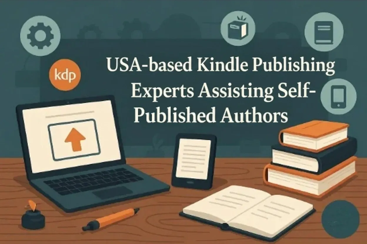 USA-based Kindle publishing experts assisting self-published authors