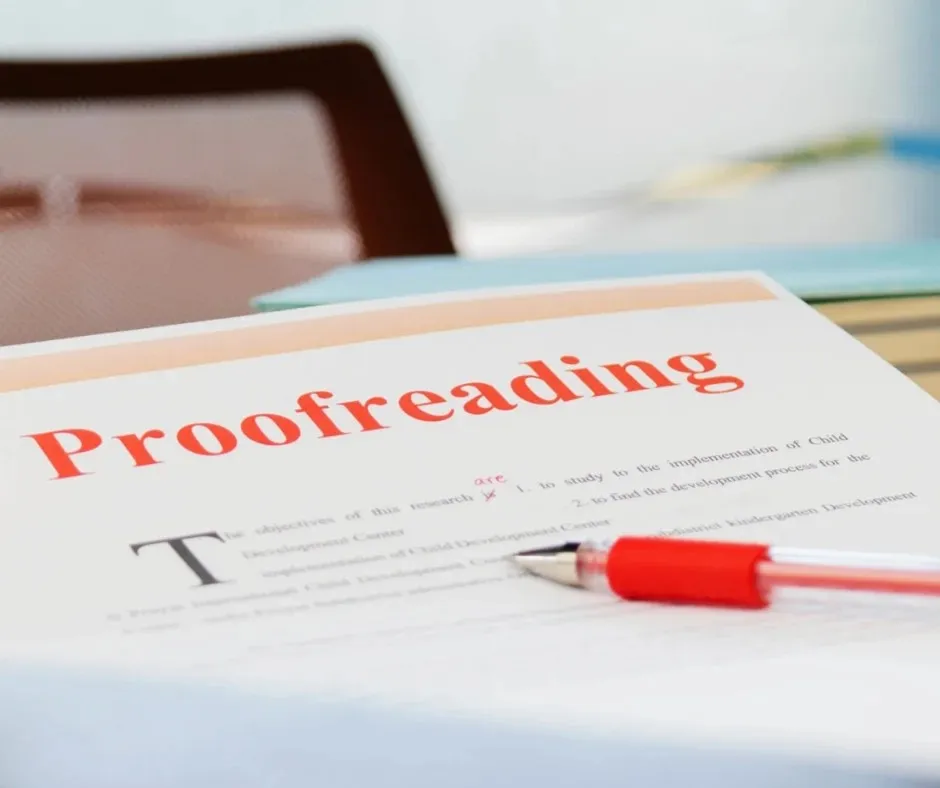 USA book editors providing proofreading and manuscript editing